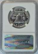 Superb Gem Proof 1955 Franklin Half Dollar. NGC PF67