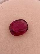 CERTIFIED NATURAL RED RUBY 0.64 CARAT