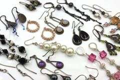 Group lot of vintage 925 sterling silver earrings