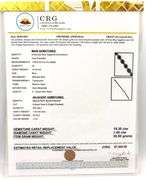 Captivating 19.30CTW Oval Faceted Blue Sapphire & 1.40CTW Diamond Bracelet in 14K Yellow Gold Over S