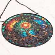 Tree of Life Stained Glass Sun Catcher