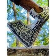 Handmade Russian Valknut Viking Axe