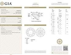 Loose Diamond, 1.30ct, GIA Certified, Round Brilliant Cut
