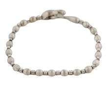 Italian Nanis 0.45ctw Diamond Station Link Bracelet in 18K