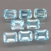 Simply brilliant! 16.20ct sky blue Brazilian Topaz set!