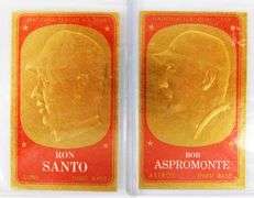 4 Topps N.L. All-Star Gold Foil Baseball Cards