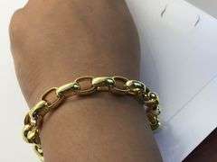 14K Yellow Gold Vintage Italian Bracelet