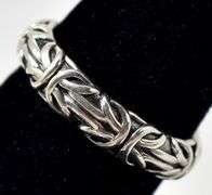 Braided Band Ring in Sterling Silver