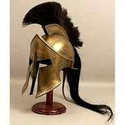 King Leonidas Iron Helmet Reproduction