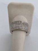 CERTIFIED 14K WHITE GOLD DIAMOND BAND