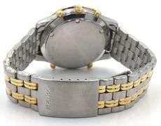 Vintage Seiko chronograph word timer watch