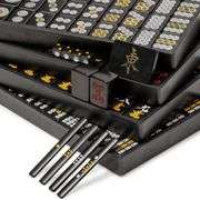Japanese Riichi Black Mahjong Set