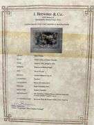 Rare Pablo Picasso Drypoint Etching Stamped Signature, 1942