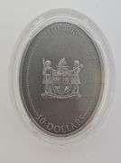 2013 Fiji $10 GLADIATOR .999 Fine Silver 1oz Colorized