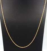 18kt Yellow gold Tinsel chain necklace