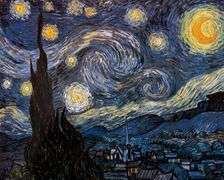 Collectible Vincent Van Gogh, Starry Night, 1889
