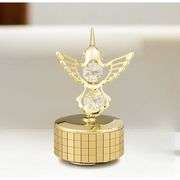 Swan Lake Music Box 24K Gold Plated with Crystals