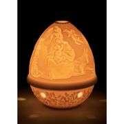 Porcelain Illuminated Nativity Scene