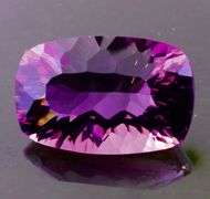 Concave flashing 12.22ct violet Amethyst