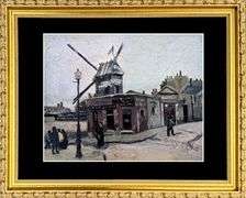 Collectible Vincent Van Gogh, Moulin de la Galette, 1886