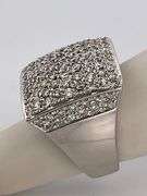 CERTIFIED 18K WHITE GOLD DIAMOND RING