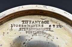 Elegant 3 Piece Tiffany Sterling Tea Set