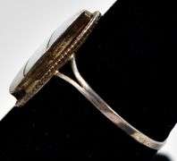 Native Mother of Pearl Ring in Sterling Silver