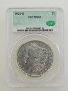 1902 O Morgan Silver Dollar, CAC MS62