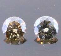 Non-stop flashing! 1.17ct lab created cognac Diamond set!