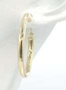 14kt Yellow gold hoop earrings