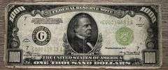 Rare U.S 1000 Dollar Bill