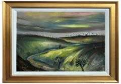 Breathtaking oil on canvas by Albert Goldman (1922-2011)