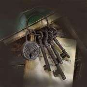 Cast Iron Skeleton Keys Set