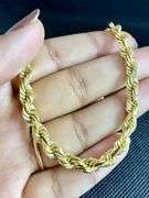 10K Yellow Gold Rope Chain