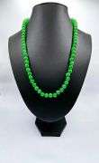Beautiful 242.5 Ctw Natural Untreated Jade Necklace