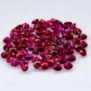 Heavy! 15.13ct violet pink Rhodolite Garnet set!