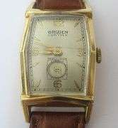 CONTENT OF SAFE DEPOSIT BOX: VINTAGE GRUEN CURVEX MEN'S WATCH