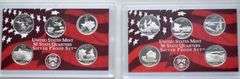 2004 & 2005 Silver Quarter Proof Sets