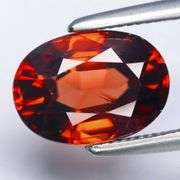 Top whiskey red 2.39ct VS Imperial Zircon