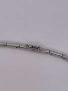 CERTIFIED 18K WHITE GOLD DIMOND HANGING NECKLACE
