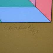 Highly Collectible Victor Vasarely Signed Screenprint 'Kapolna', 1974