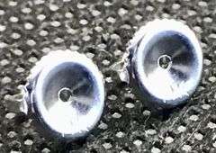 14K White Gold Round Brilliant Cut Diamond Cluster Earring