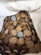 7,000 Count Unsearched Wheat Cent Estate Bag