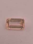 CERTIFIED NATURAL PEACH MORGANITE 16.90 CARATS