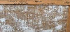 Rare one of a kind art by Manor Shadian 1931- Manor Shadian Wailaka Heights