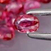 Sparkling! 3.30ct set of pinkish red REAL UNTREATED Rubies!!