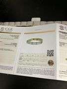 CERTIFIED BRAND NEW 14K YELLOW GOLD DIAMOND BRACELET. 15.2 CARATS