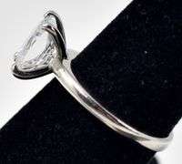 CZ Gemstone Ring in Sterling Silver