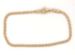 18kt Yellow gold Gucci link bracelet