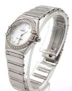 Omega my choice constellation diamond watch
